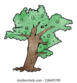 cartoon tree