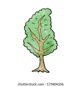 árbol de dibujos animados