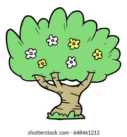 cartoon tree