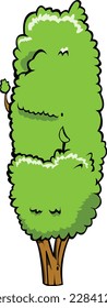 Cartoon trees, Simple tree, Fantasy tree