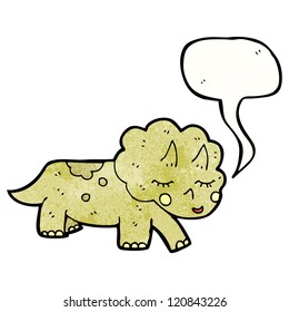 cartoon triceratops