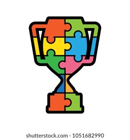 Cartoon Trophy Puzzle
