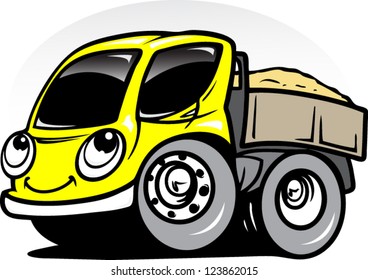 Cartoon truck