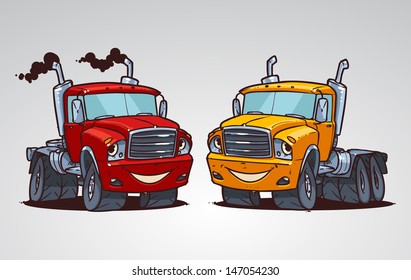 cartoon truck
