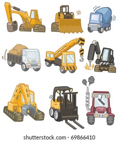 cartoon truck icon