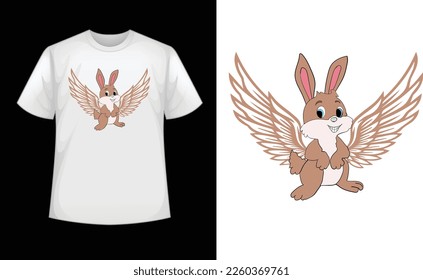 Cartoon T-shirt Designs Template, Colors can be easily changed on a dark T-shirt or a white T-shirt