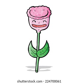 flor de tulipán de dibujos animados