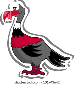 Cartoon turkey