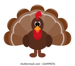 Cartoon Of Turkey Bird