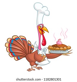 Cartoon Turkey Character Thanksgiving Stock Vector (Royalty Free ...