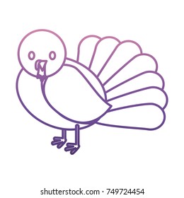 cartoon turkey icon