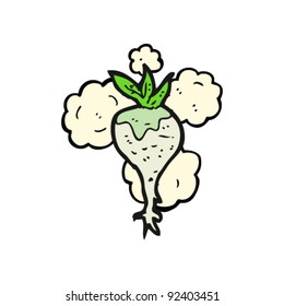 cartoon turnip