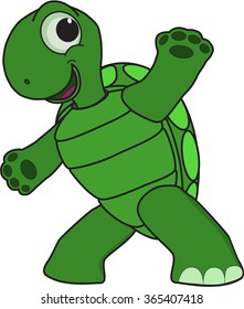 Cartoon Turtle Stock Vector (Royalty Free) 365407418 | Shutterstock