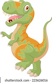 Cartoon tyrannosaurus