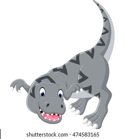 Cartoon tyrannosaurus