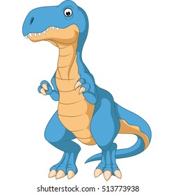 Cartoon tyrannosaurus