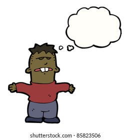 cartoon ugly boy