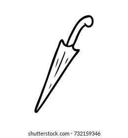 paraguas de dibujos animados
