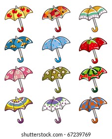 cartoon Umbrellas icon