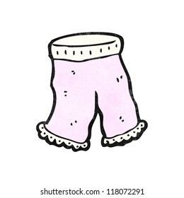 ropa interior de dibujos animados