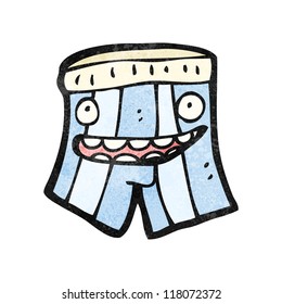 ropa interior de dibujos animados