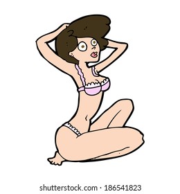 modelo de cueca de desenho animado