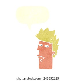 cartoon unhappy face