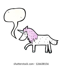 cartoon unicorn