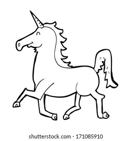 cartoon unicorn