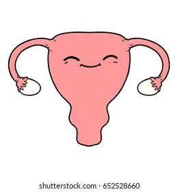 Cartoon Uterus