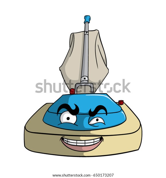 Cartoon Vacuum Cleaner Stock Vector (Royalty Free) 650173207