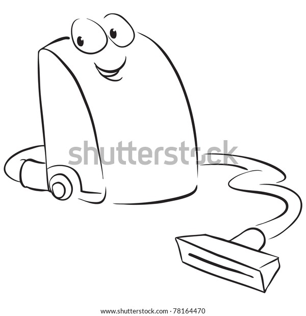 Cartoon Vacuum Cleaner Stock Vector Royalty Free 78164470