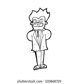 cartoon vampire