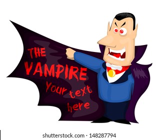 Cartoon vampire