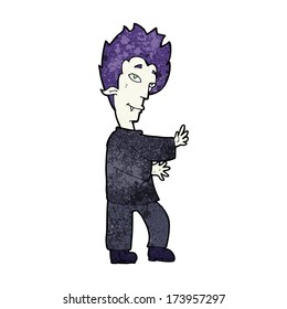 vampiro de caricatura