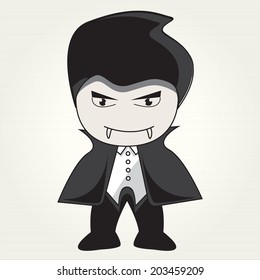 Cartoon vampire