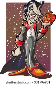 cartoon vampire