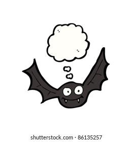 Cartoon-Vampir-Fledermaus