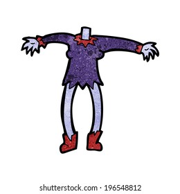 cartoon vampire body (mix and match cartoons or add own photo head)