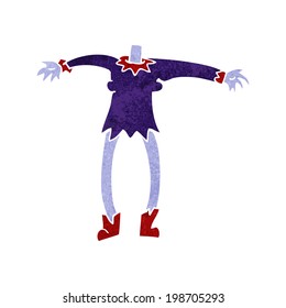 cartoon vampire body (mix and match cartoons or add own photo head)