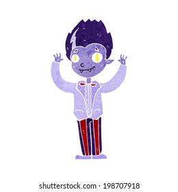 cartoon vampire boy