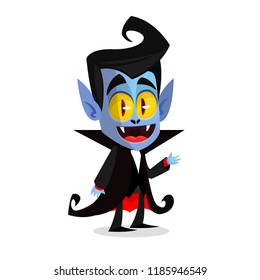 Cartoon Vampire character