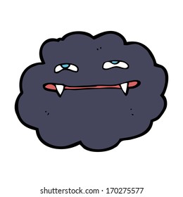cartoon vampire cloud