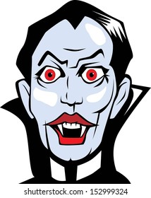 Cartoon Vampire Dracula