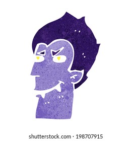 cartoon vampire face