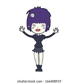cartoon vampire girl