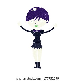 cartoon vampire girl