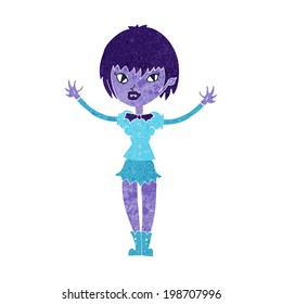 cartoon vampire girl