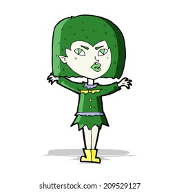 cartoon vampire girl