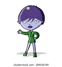 cartoon vampire girl